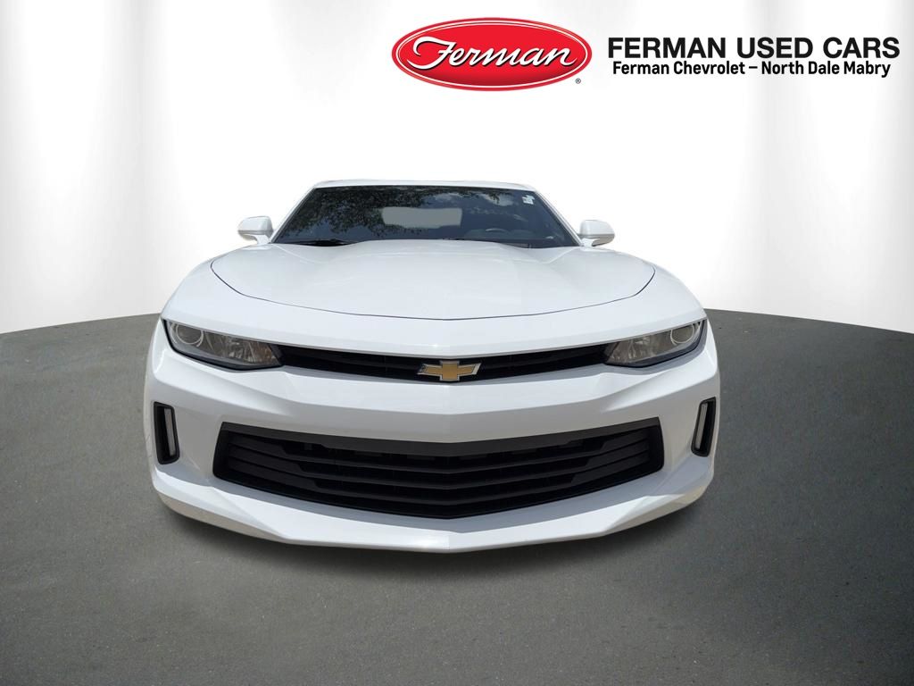 Summit White 2016 Chevrolet Camaro Coupe Rear-Wheel Drive 8-Speed Automatic