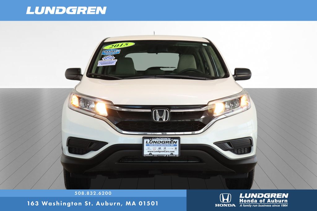 Certified 2015 Honda CR-V LX with VIN 5J6RM4H37FL047089 for sale in Auburn, MA