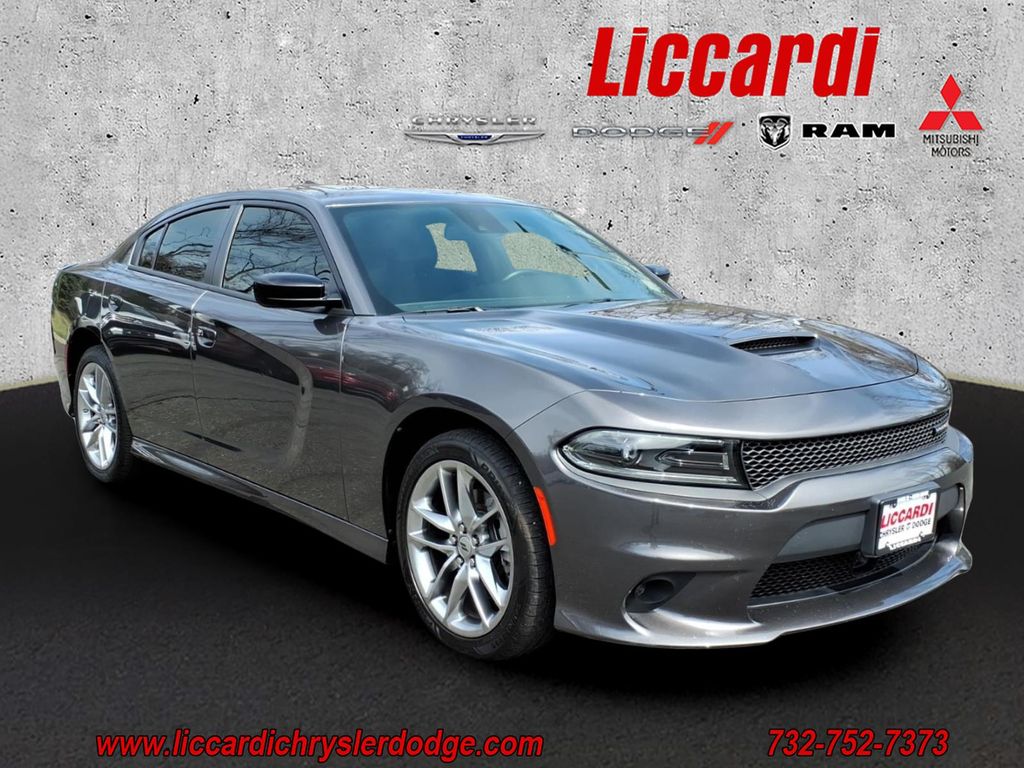 Gray (Granite Crystal Metallic Clearcoat) 2023 Dodge Charger GT AWD Sedan All-Wheel Drive 8-Speed Automatic