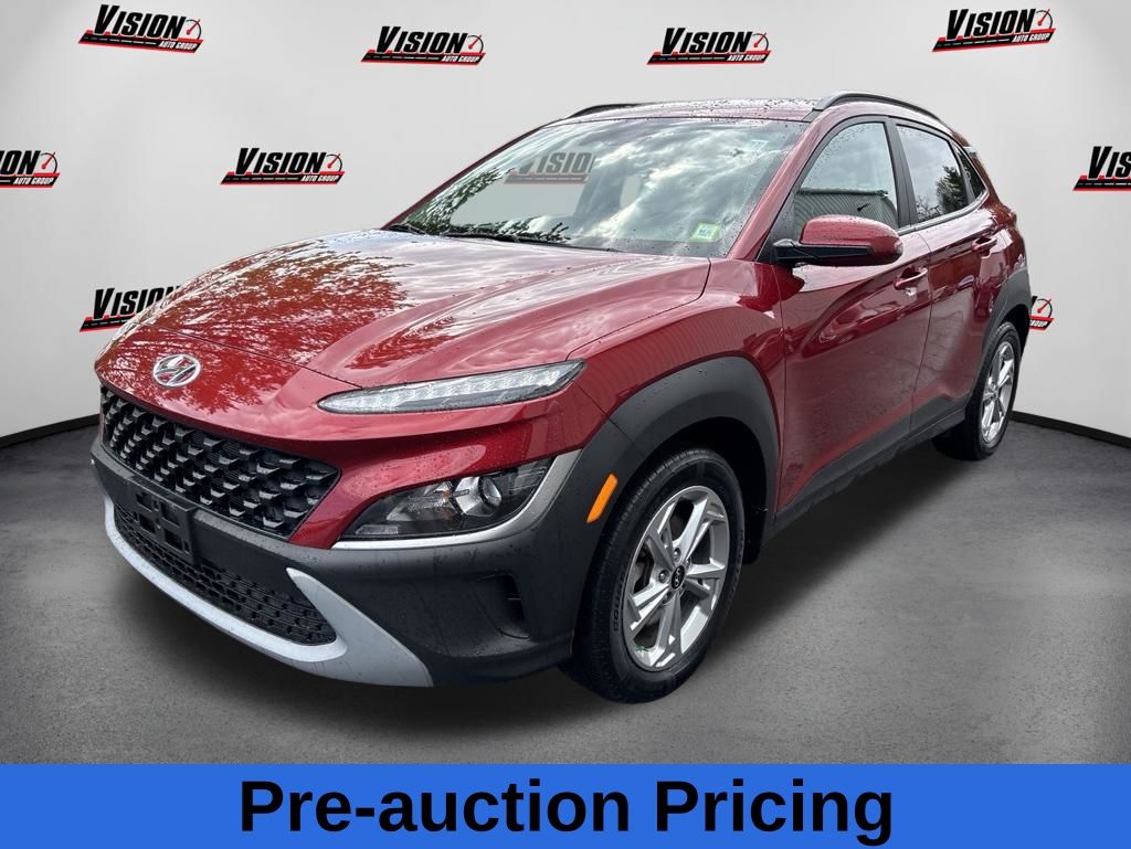 Ultimate Red 2023 Hyundai Kona SUV / Crossover All-Wheel Drive Continuously Variable Transmission