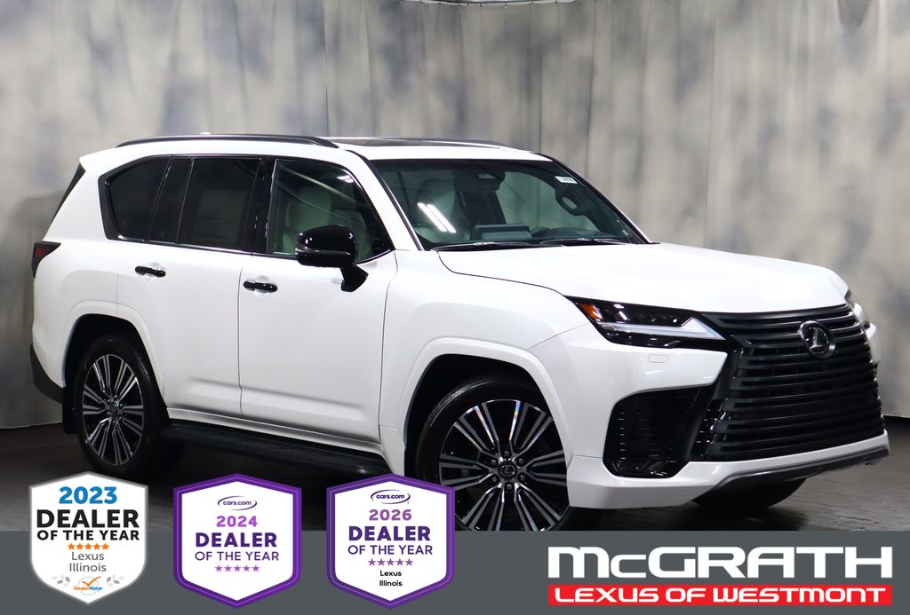 Eminent White Pearl 2026 Lexus LX SUV / Crossover All-Wheel Drive Automatic