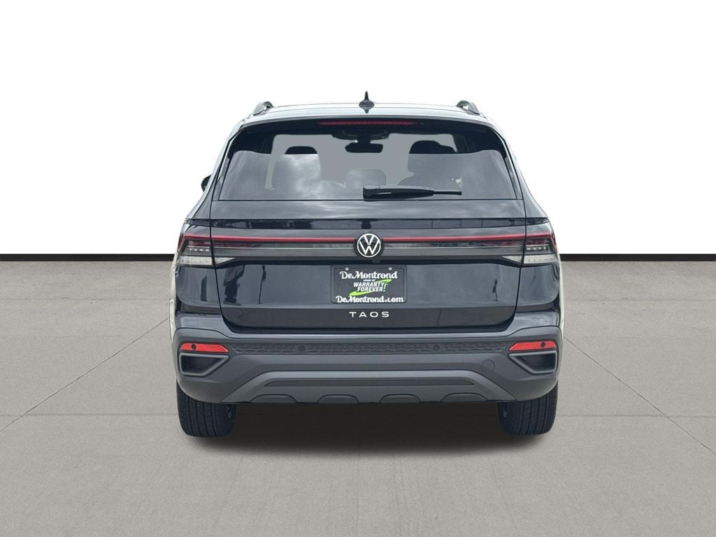 2026 Volkswagen Taos 1.5T SE Black Black at DeMontrond Automotive Group