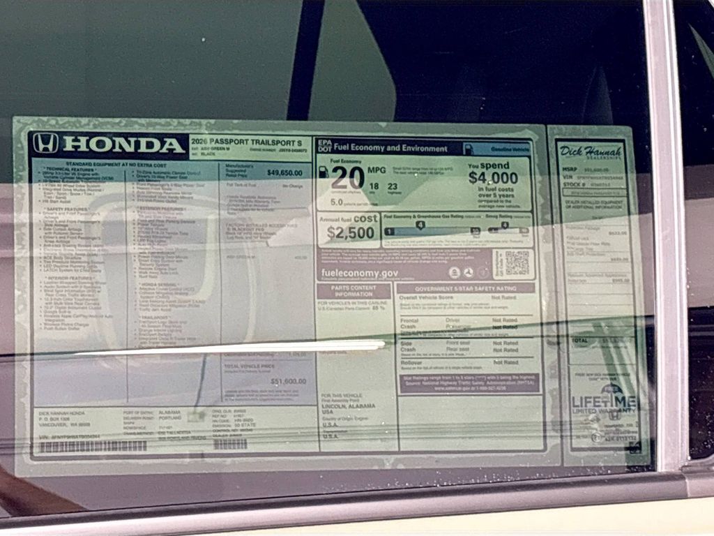 2026 Honda Passport TrailSport