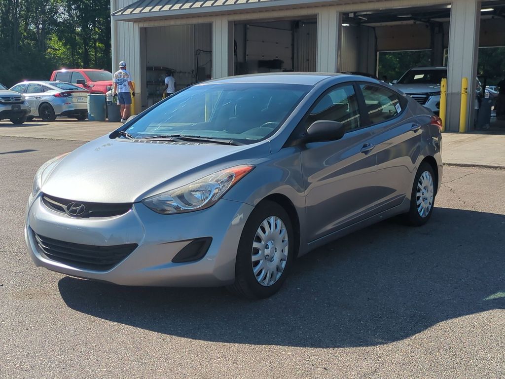 Titanium Gray Metallic 2012 Hyundai Elantra GLS FWD Sedan Front-Wheel Drive 6-Speed Manual