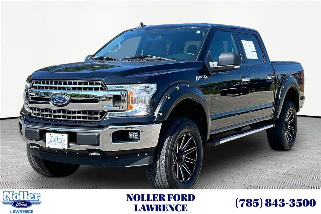 Agate Black Metallic 2019 Ford F-150 Pickup Truck Four-Wheel Drive Automatic
