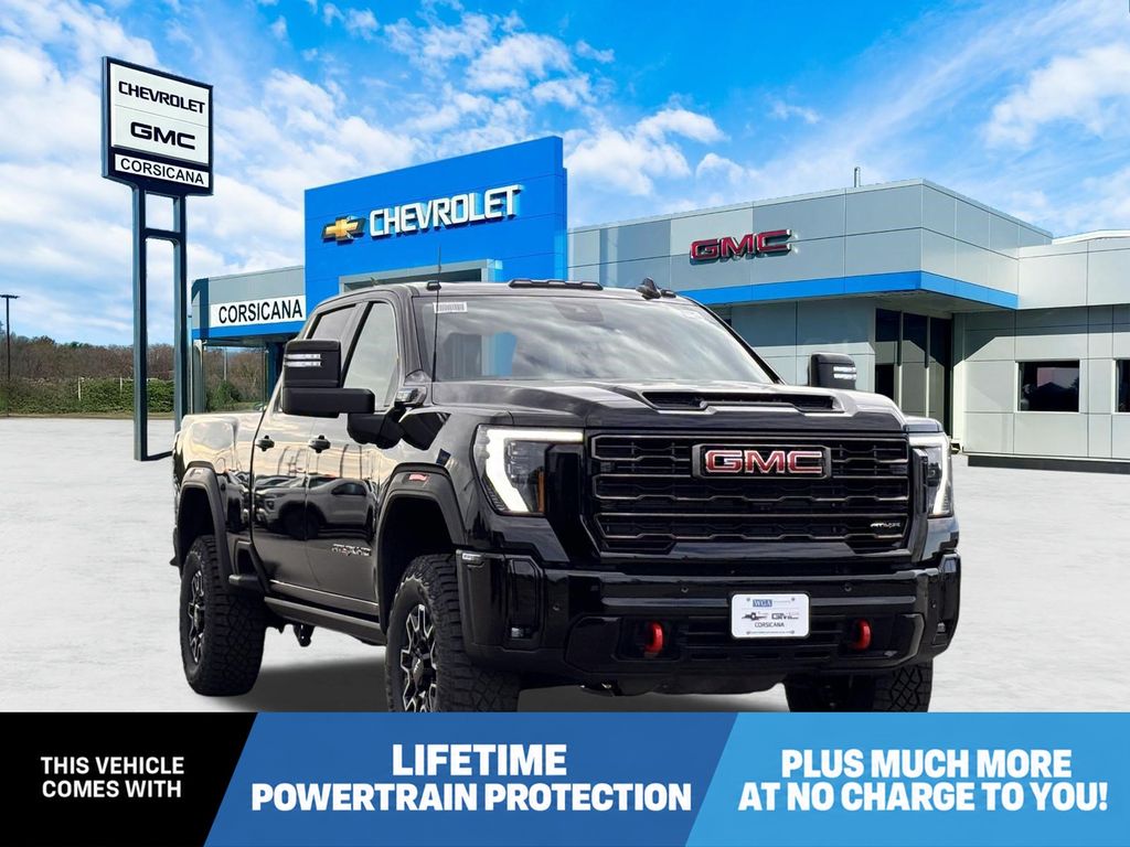 Onyx Black 2026 GMC Sierra 2500HD Pickup Truck Four-Wheel Drive Automatic