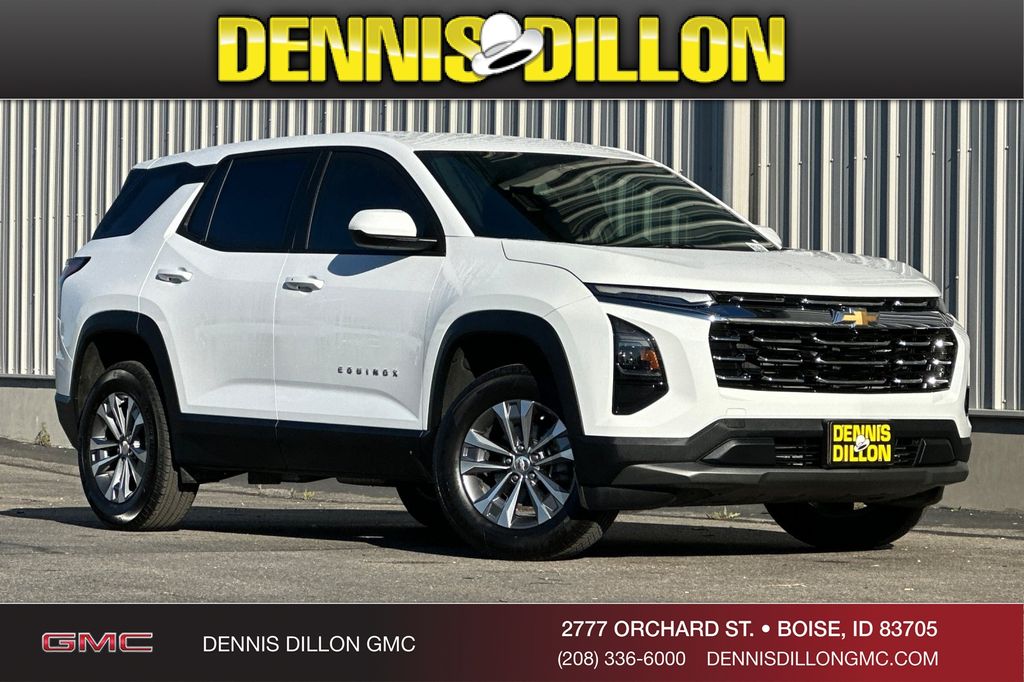 Summit White 2025 Chevrolet Equinox LT AWD SUV / Crossover Four-Wheel Drive 8-Speed Automatic