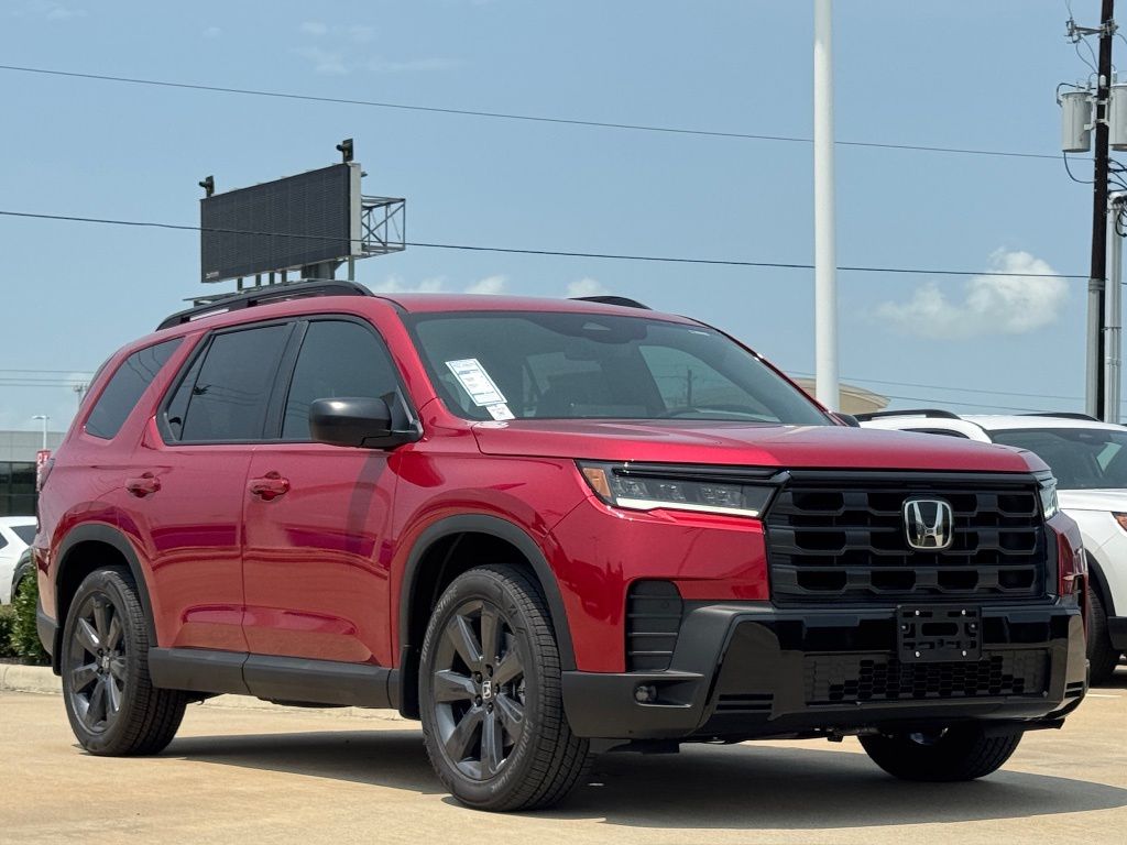 2026 Honda Pilot Sport Red at Classic Honda Galveston