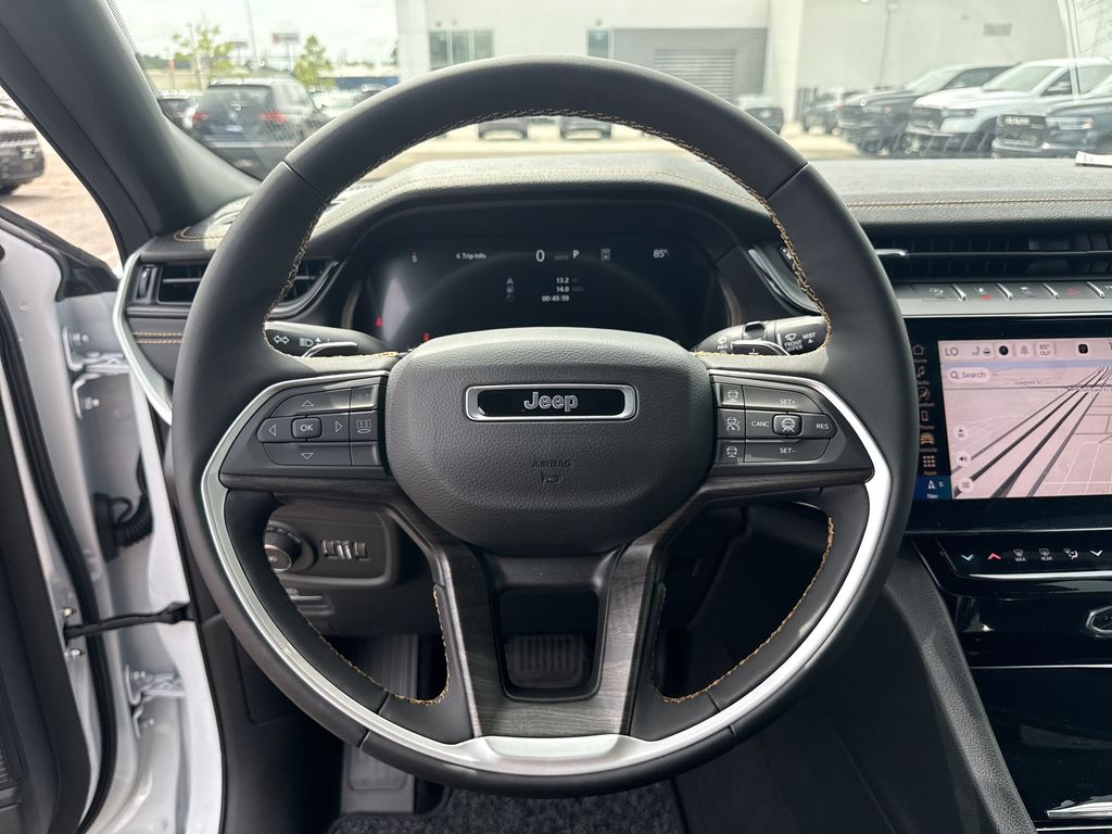 2026 Jeep Grand Cherokee L  White at Texan Dodge Chrysler Jeep Ram