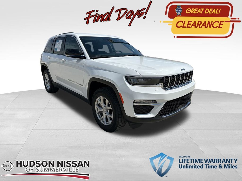 2023 Bright White Clearcoat Jeep Grand Cherokee Limited SUV