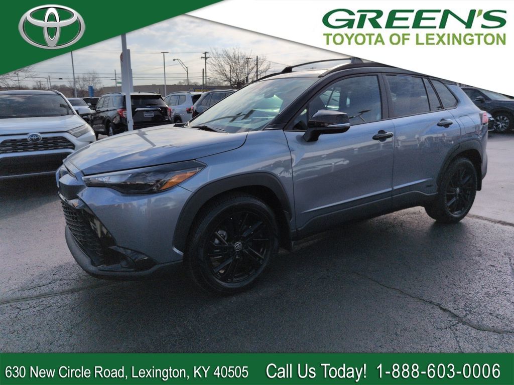 Celestite 2024 Toyota Corolla Cross Hybrid Nightshade AWD SUV / Crossover All-Wheel Drive Continuously Variable Transmission