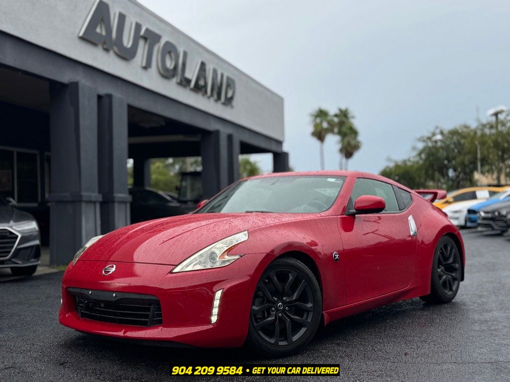 Solid Red 2016 Nissan 370Z Coupe Rear-Wheel Drive 6-Speed Manual