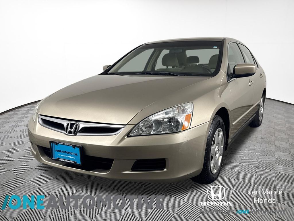 Gold 2006 Honda Accord LX Sedan Front-Wheel Drive 5-Speed Automatic Overdrive