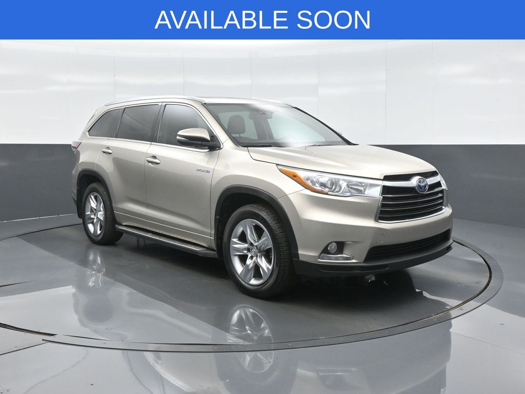  2015 Toyota Highlander Hybrid Limited Platinum   