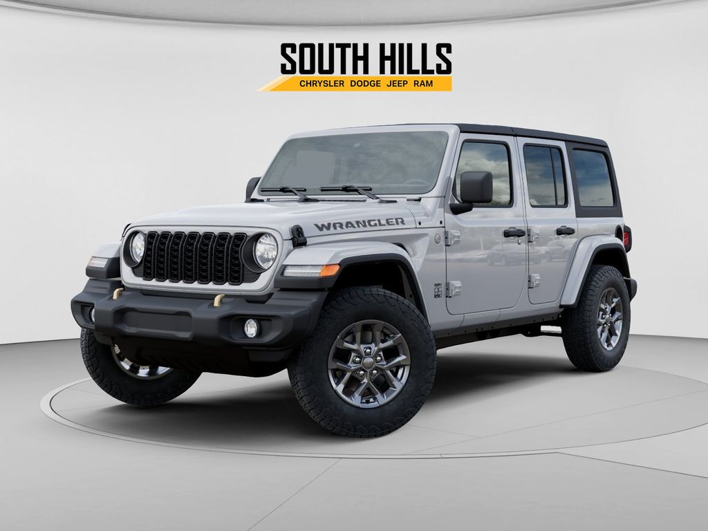 2026 Jeep Wrangler 85th Anniversary Edition White/off-white at South Hills CDJR