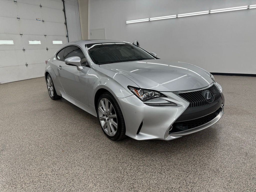 Silver 2015 Lexus RC 350 AWD Coupe All-Wheel Drive Automatic