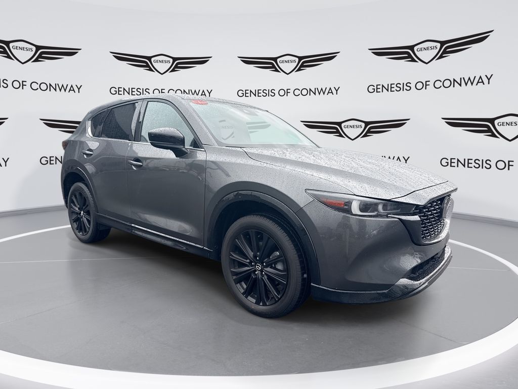 Machine Gray 2022 Mazda CX-5 2.5 Turbo AWD SUV / Crossover All-Wheel Drive 6-Speed Automatic