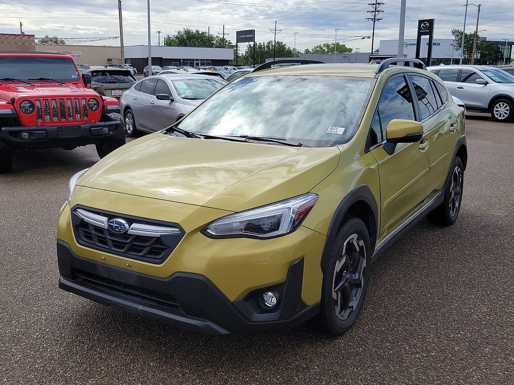 2022 Subaru Crosstrek Limited Yellow at Brown Honda