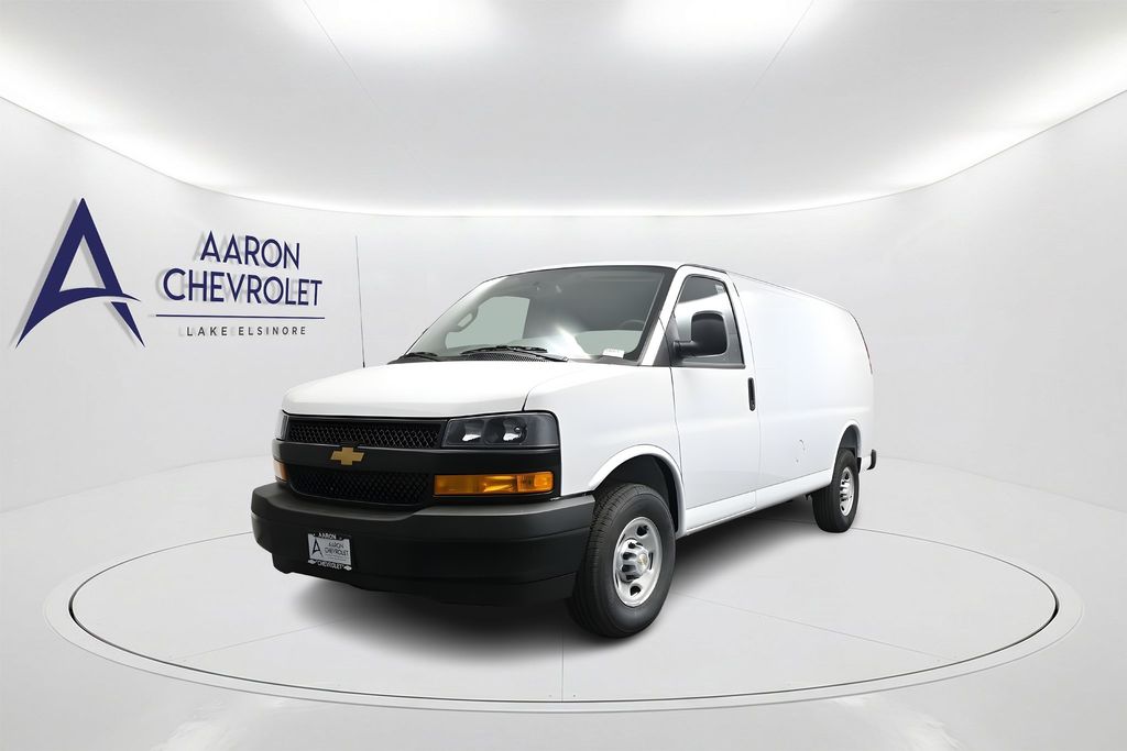 Summit White 2026 Chevrolet Express Cargo Van Rear-Wheel Drive 