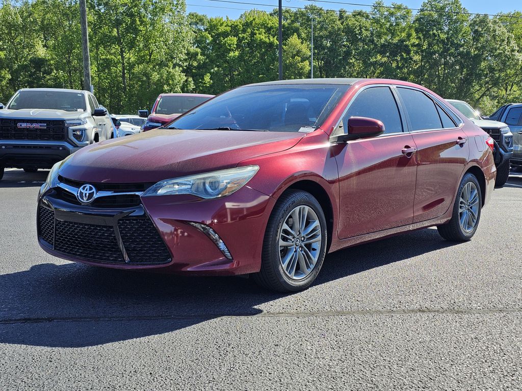 Red (Ruby Flare Pearl) 2017 Toyota Camry LE Sedan Front-Wheel Drive 6-Speed Automatic