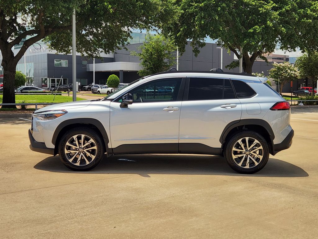 2025 Toyota Corolla Cross XLE Silver at Monument Chevrolet
