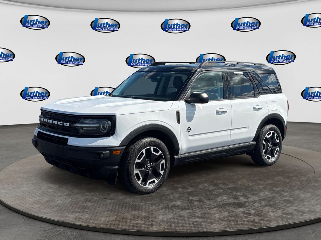 2021 Ford Bronco Sport Outer Banks White at Luther Ford