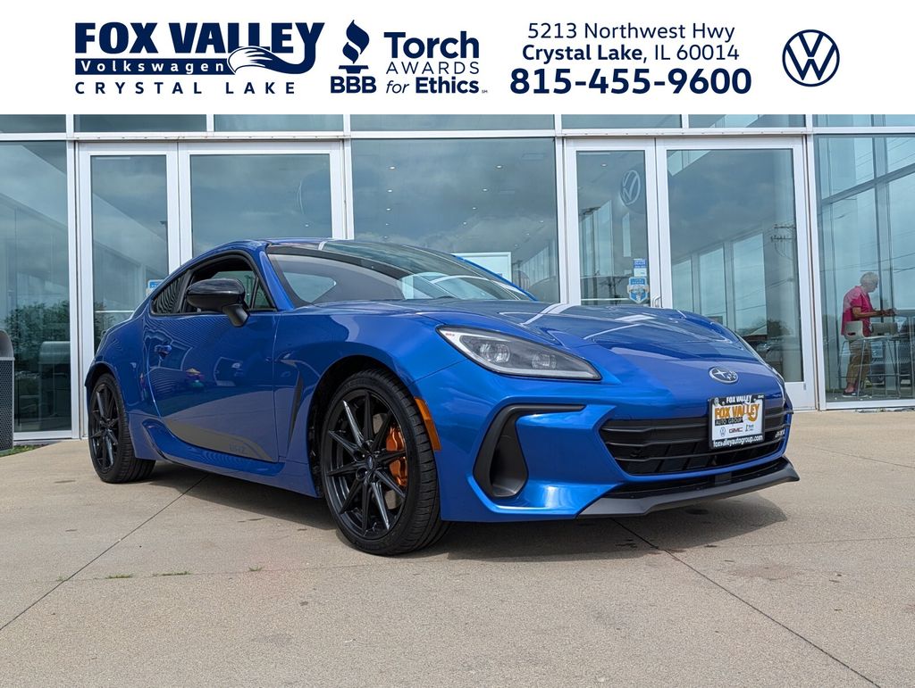WR Blue Pearl 2025 Subaru BRZ tS RWD Coupe Rear-Wheel Drive 6-Speed Manual
