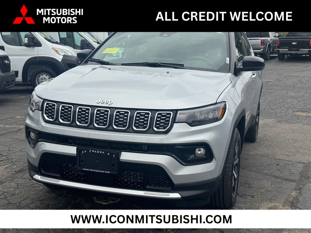 Silver Zynith Metallic Clearcoat 2025 Jeep Compass SUV / Crossover Four-Wheel Drive 8-Speed Automatic