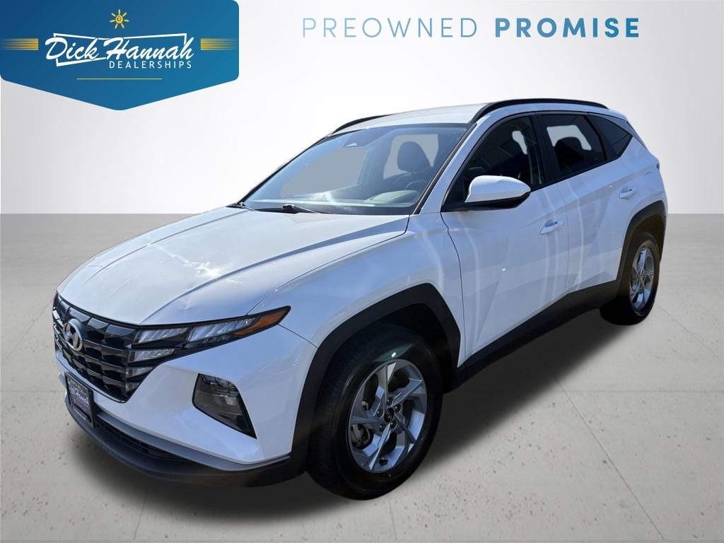 White Pearl 2024 Hyundai Tucson SUV / Crossover All-Wheel Drive 8-Speed Automatic