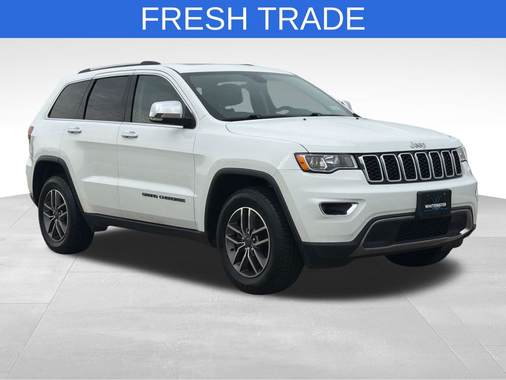 Bright White Clearcoat 2020 Jeep Grand Cherokee SUV / Crossover Four-Wheel Drive 8-Speed Automatic