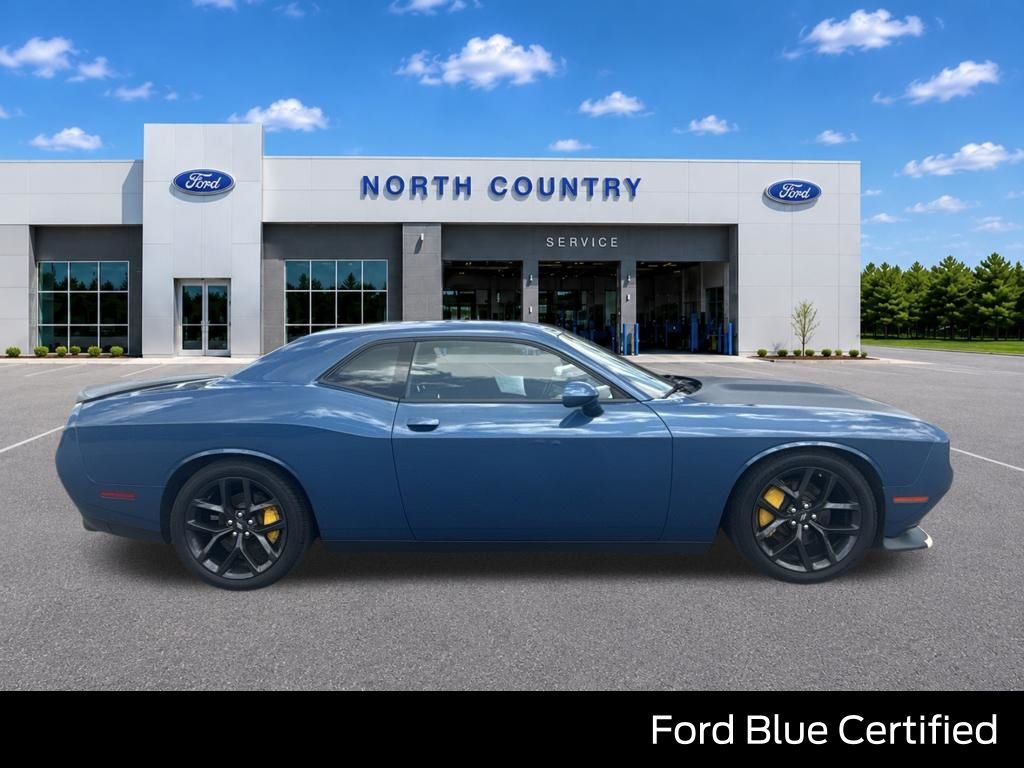 Blue (Frostbite) 2023 Dodge Challenger Coupe Rear-Wheel Drive 8-Speed Automatic
