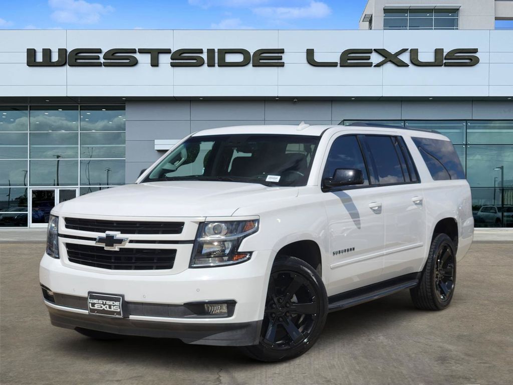 2019 Chevrolet Suburban Premier White at Bayway Cadillac of The Woodlands