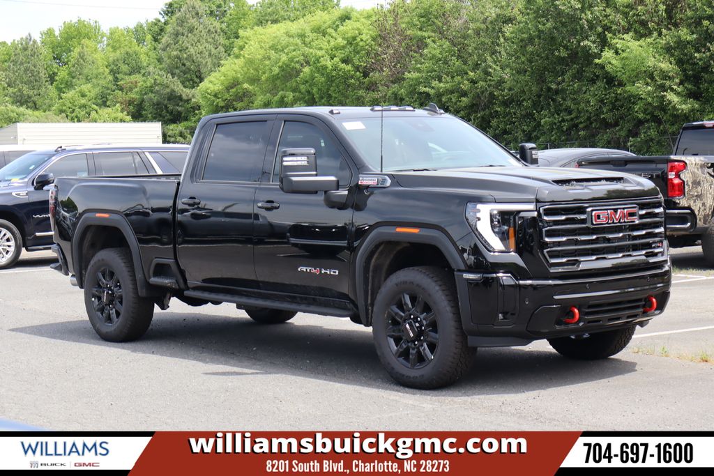 Onyx Black 2026 GMC Sierra 2500HD Pickup Truck Four-Wheel Drive Automatic