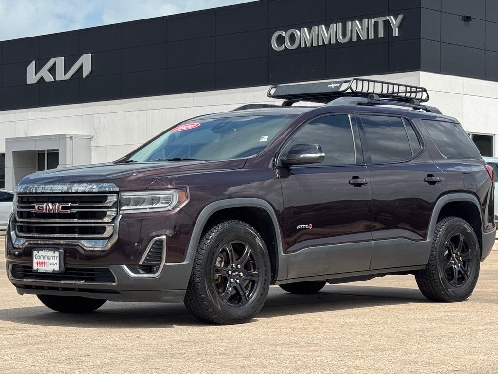 2020 GMC Acadia AT4 Red at Traditions Chevrolet