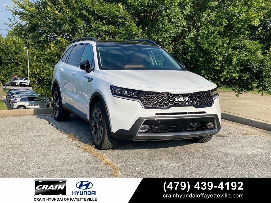 White Pearl 2023 Kia Sorento SUV / Crossover All-Wheel Drive 8-Speed Dual Clutch