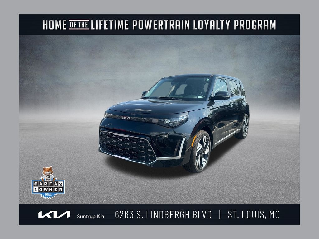 Fusion Black 2025 Kia Soul SUV / Crossover Front-Wheel Drive Continuously Variable Transmission