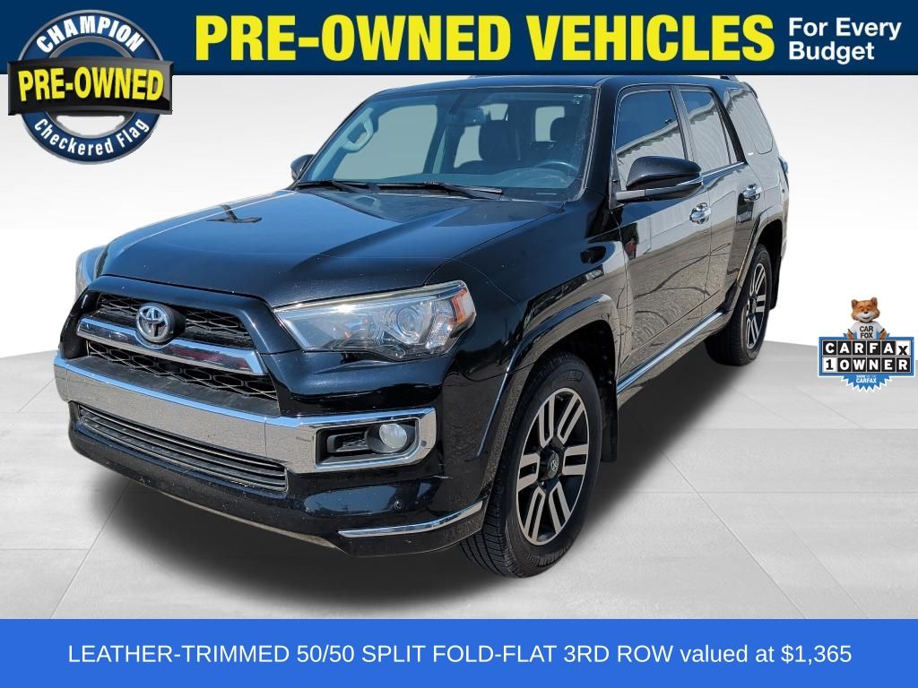 Attitude Black 2014 Toyota 4Runner SUV / Crossover All-Wheel Drive 5-Speed Automatic Overdrive