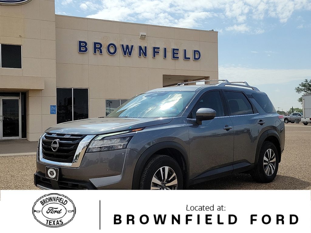 Gray (Gun Metallic) 2022 Nissan Pathfinder SUV / Crossover Front-Wheel Drive 9-Speed Automatic
