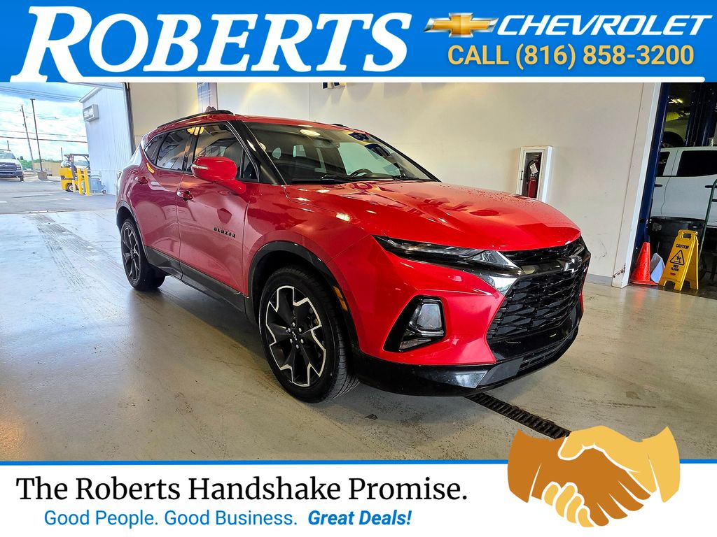 Red Hot 2020 Chevrolet Blazer SUV / Crossover All-Wheel Drive 9-Speed Automatic