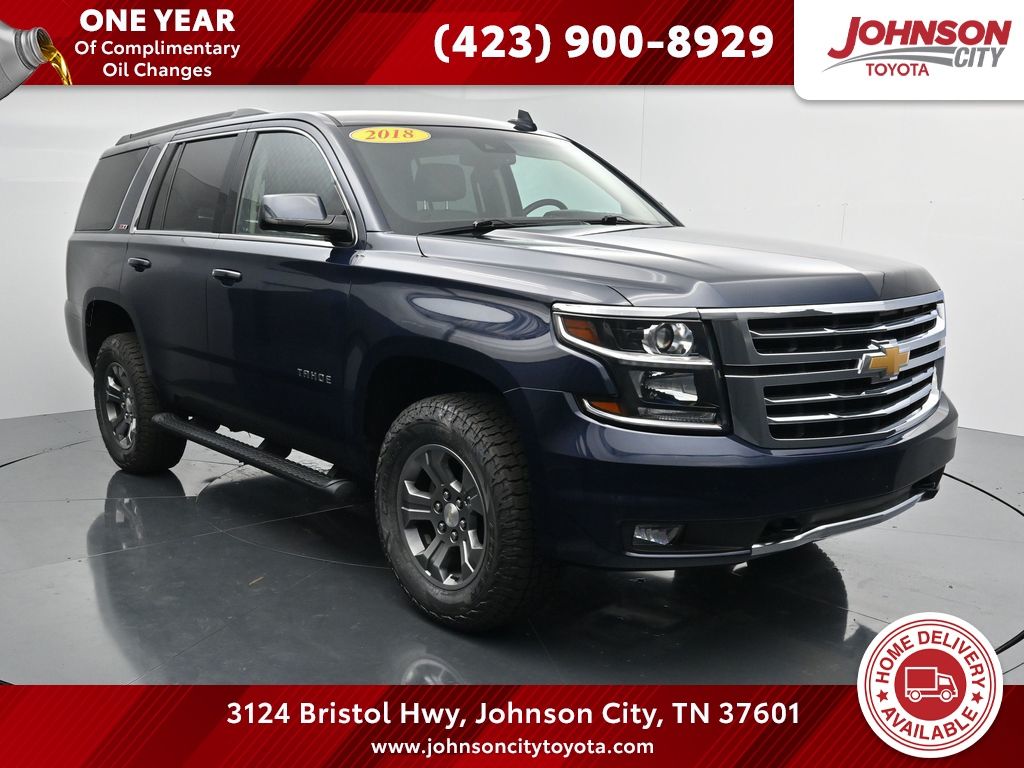Blue Velvet Metallic 2018 Chevrolet Tahoe SUV / Crossover Four-Wheel Drive 6-Speed Automatic Overdrive