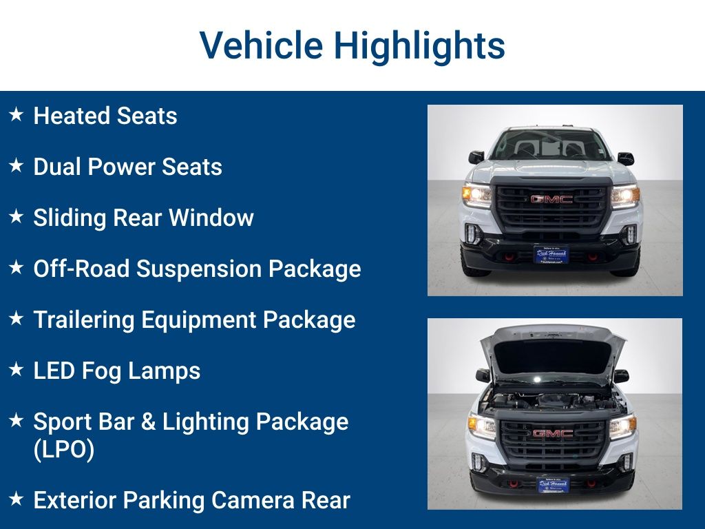 2022 GMC Canyon AT4 w/Leather