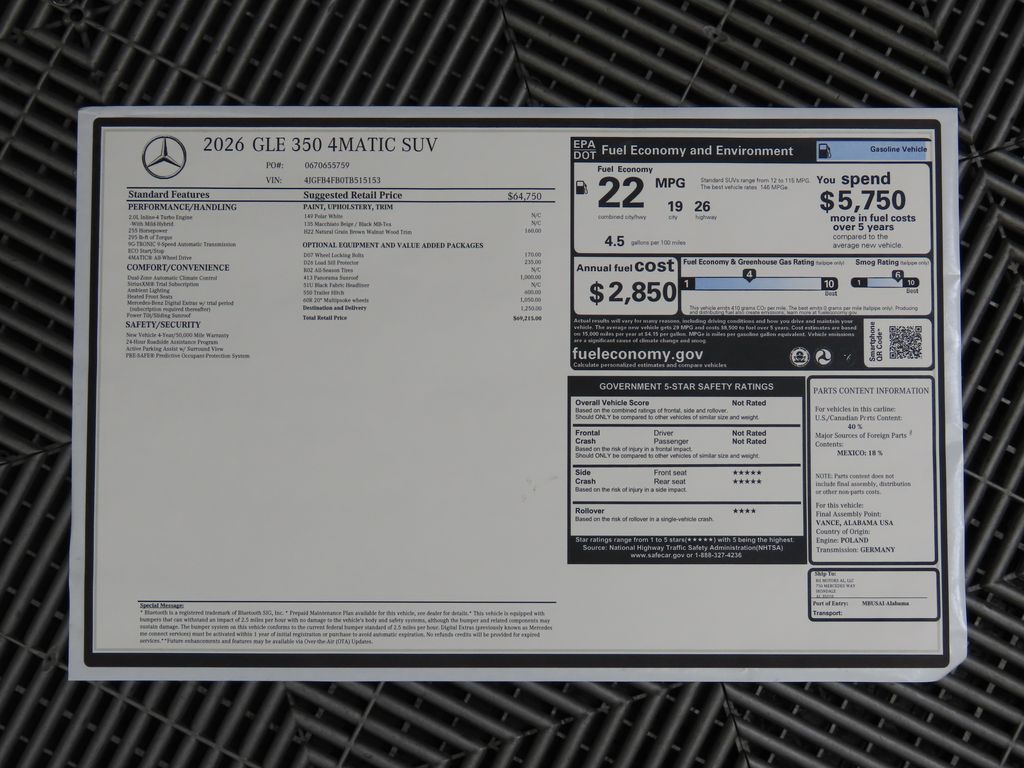 Thumbnail: 2026 Mercedes-Benz GLE - 9