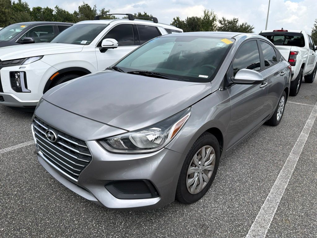Forge Gray 2021 Hyundai Accent Sedan Front-Wheel Drive