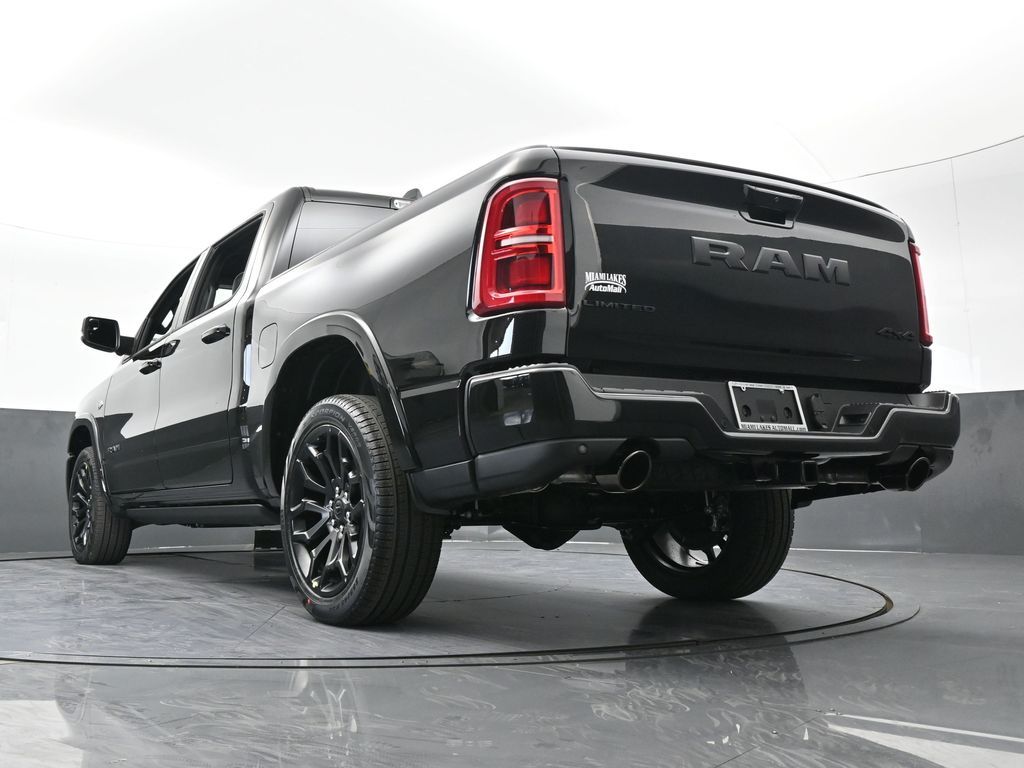 New 2026 Diamond Black Crystal Pearlcoat Ram Limited image 56