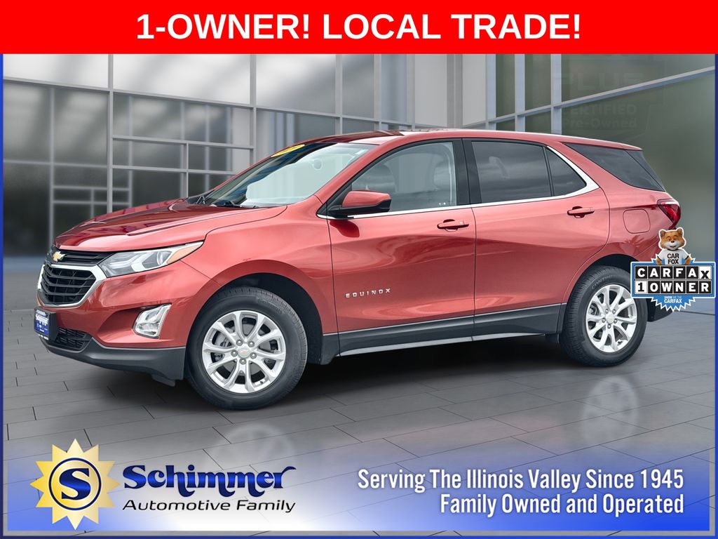 Cayenne Orange Metallic 2020 Chevrolet Equinox SUV / Crossover Four-Wheel Drive 6-Speed Automatic Overdrive