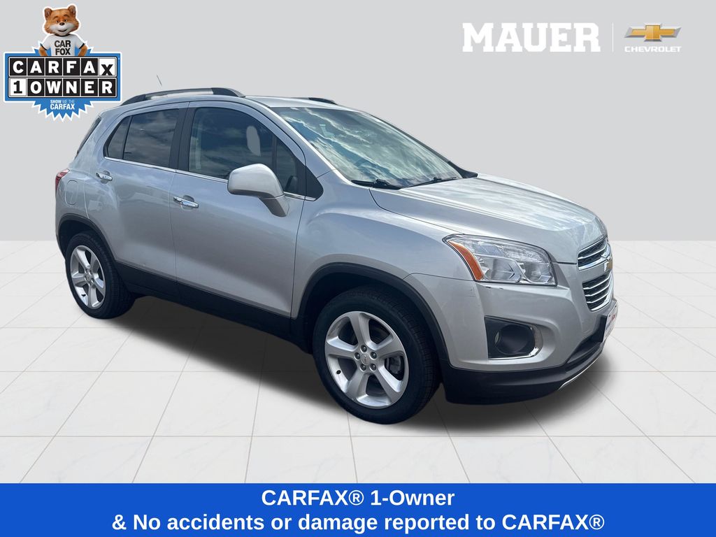 Silver Ice Metallic 2016 Chevrolet Trax SUV / Crossover All-Wheel Drive 6-Speed Automatic
