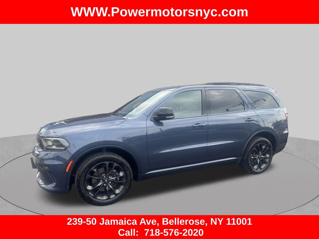 Reactor Blue Pearlcoat 2021 Dodge Durango SUV / Crossover All-Wheel Drive 8-Speed Automatic