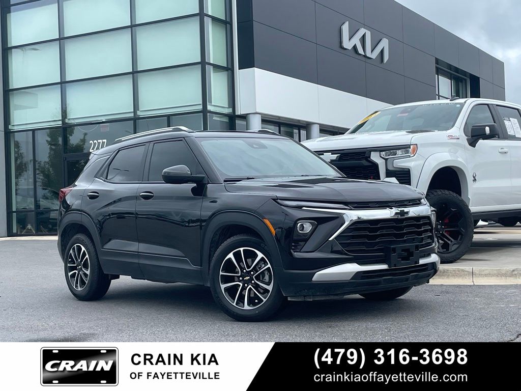 Black Metallic 2024 Chevrolet Trailblazer SUV / Crossover Front-Wheel Drive Continuously Variable Transmission