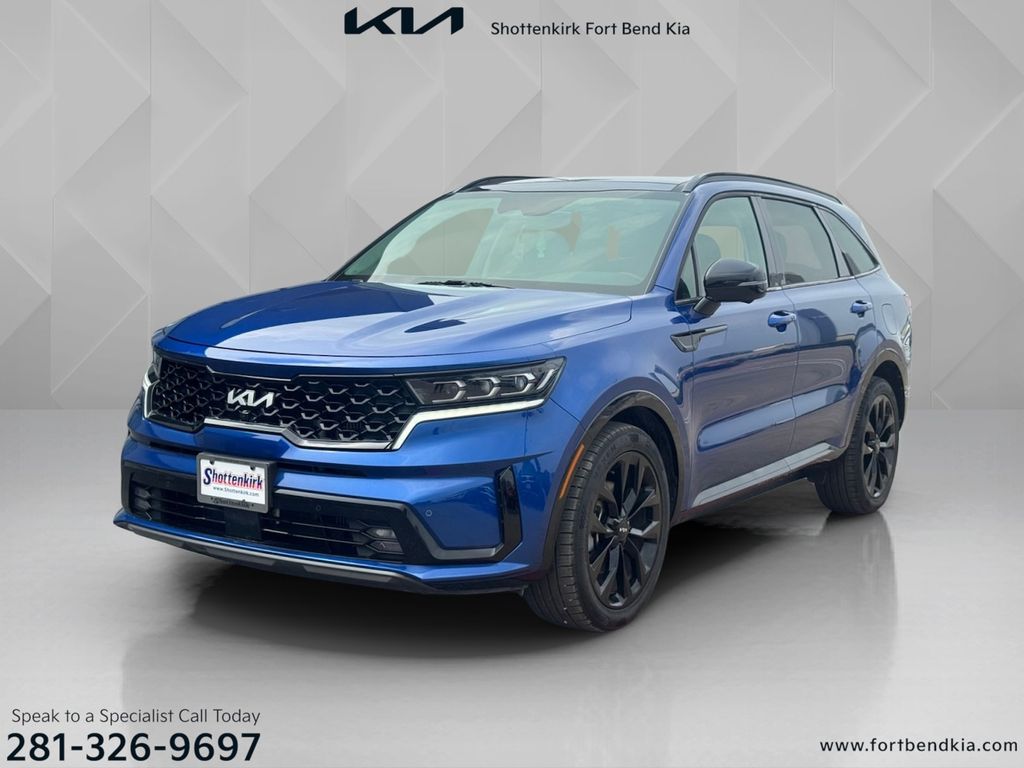 2022 Kia Sorento SX-Prestige Blue at North Houston Mitsubishi
