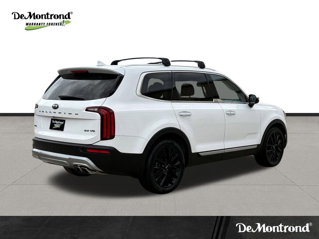 2021 Kia Telluride SX White at Shottenkirk Kia Fort Bend